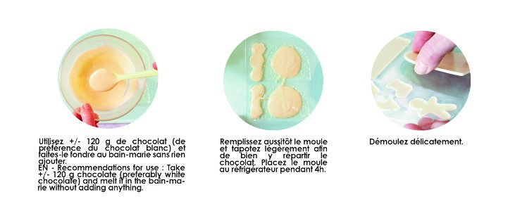 Tuto embouts déco choco transfert